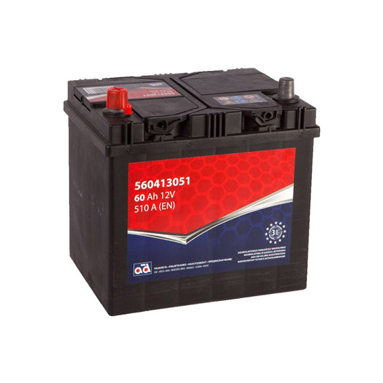 AD Asia 60 A/h 510 A L+ 230x172x220 мм - 1