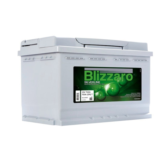 Blizzaro Silverline LB 72 A/h 700 A R+ 278x175x175 мм - 1