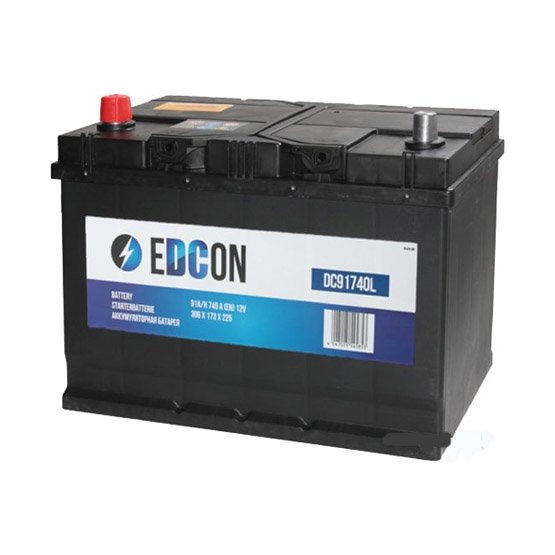 Edcon Asia DC91740510L 91 A/h 740 A L+ 310x170x220 мм - 1