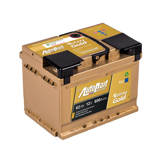 AutoPart Galaxy Gold 562-260 62 A/h 600 A R+ 242x175x190 mm - 1