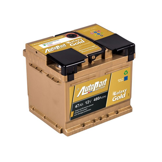 AutoPart Galaxy Gold 547-160 47 A/h 480 A R+ 207x175x175 mm - 1