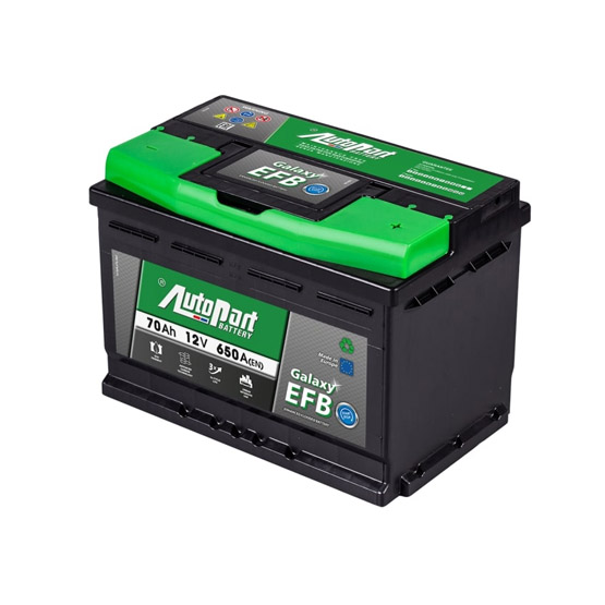 Аutopart Galaxy EFB 70 A/h 650 А R+ 275х175х175 мм - 1