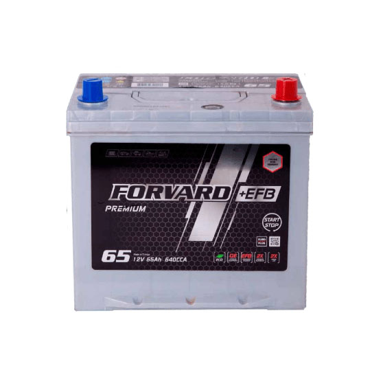 Forvard EFB Asia 65 A/h 640 A R+ 230x175x220 мм - 1