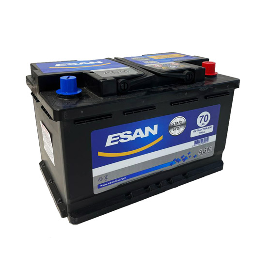 ESAN AGM 70 A/h 760 А R+ 278x175x190 мм - 1