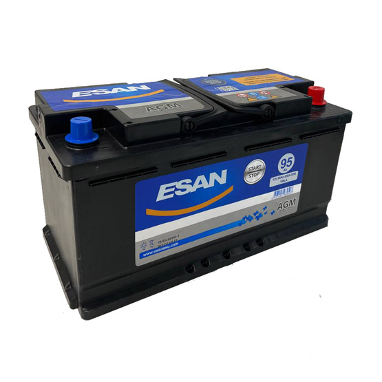 ESAN AGM 95 A/h 850 А R+ 353x175x190 мм - 1