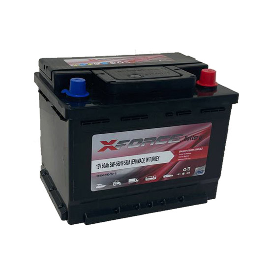 XForce 60 A/h 580 A R+ 242x175x190 мм - 1