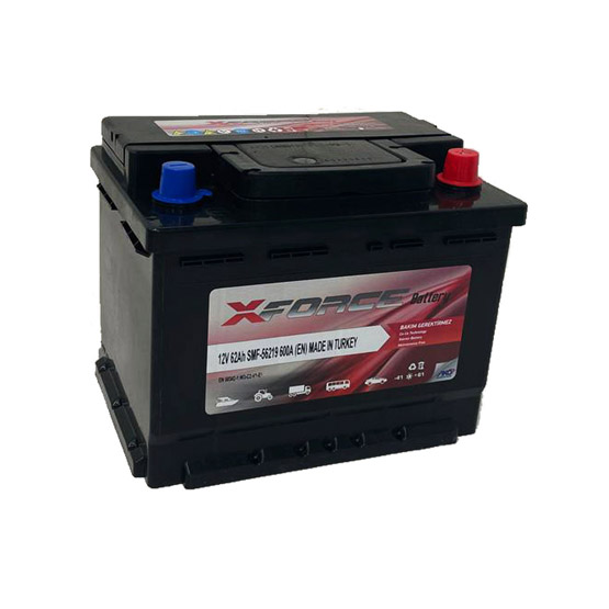 XForce 62 A/h 600 A R+ 242x175x190 мм - 1
