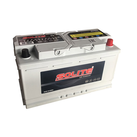 Solite AGM 80 A/h 800 A R+ 315x175x190 мм - 1