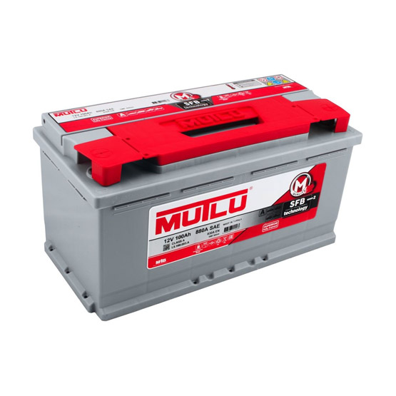 MUTLU 100 А/h 830 А R+ 353x175x190 мм - 1