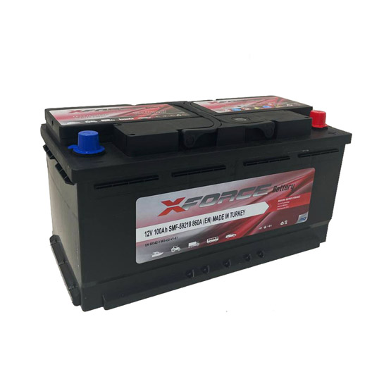 XForce 100 A/h 860 A R+ 353x175x190 мм - 1