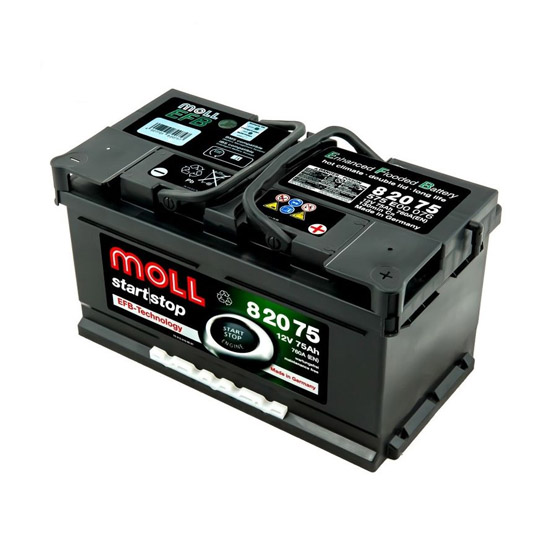 MOLL EFB 75 A/h 760 A R+ 315х175х175 мм - 1