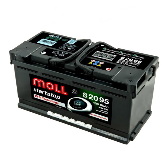 MOLL EFB 95 A/h 900 A R+ 353х175х190 мм - 1