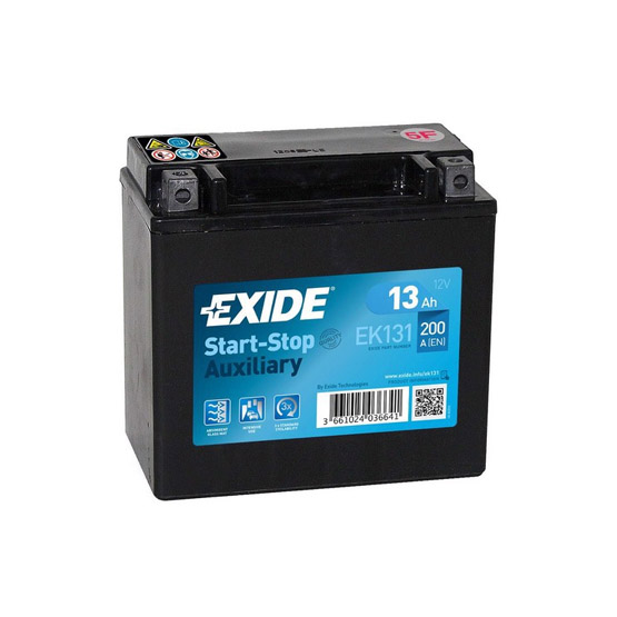 Exide EK131 13 A/h 200 А L+ 150x90x145 мм - 1