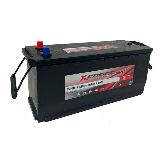 XForce Truck 140 A/h 980 A L+ 6CT-140e 488x189x210 мм - 1
