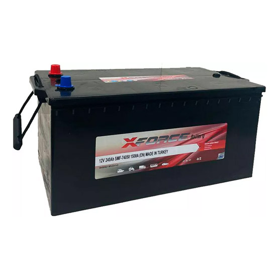 XForce Truck 240 A/h 1500 A L+ 6CT-240e 518x274x223 мм - 1