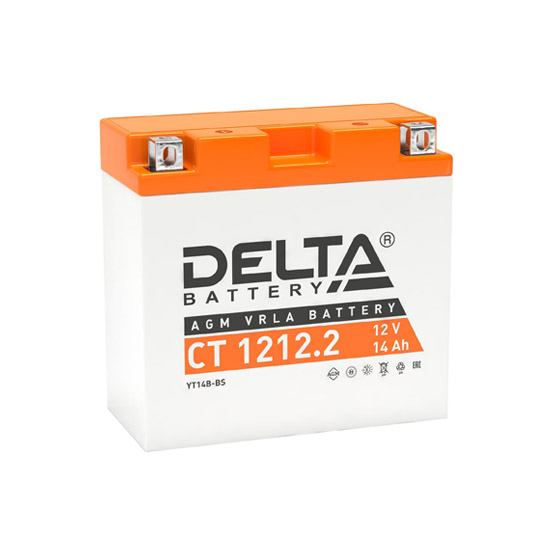 Delta AGM СТ 1212.2 12 A/h 155 A L+ 151x71x146 мм - 1