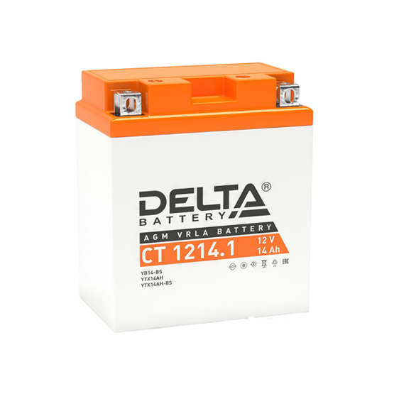 Delta AGM СТ 1214.1 14 A/h 165 A L+ 132x89x164 мм - 1
