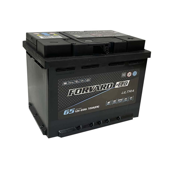 Forvard EFB Ultra 65 A/h 720 A R+ 242x175x190 мм - 2