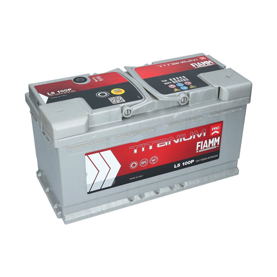 Fiamm Titanium Pro 100 A/h 870 A R+ 353x175x190 мм - 1