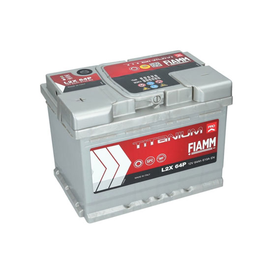 Fiamm Titanium Pro 64 A/h 610 A R+ 242x175x190 мм - 1