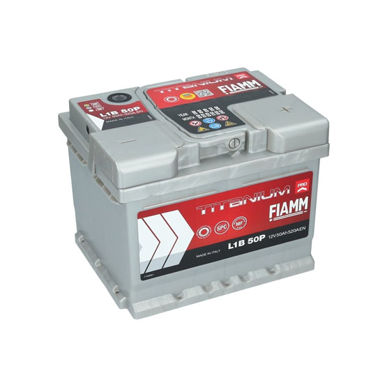 Fiamm Titanium Pro 50 A/h 520 A R+ 207x175x175 мм - 1
