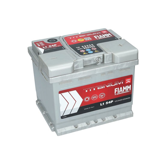 Fiamm Titanium Pro 54 A/h 520 A R+ 207x175x190 мм - 1