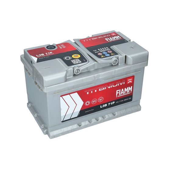 Fiamm Titanium Pro 71 A/h 680 A R+ 278x175x175 мм - 1