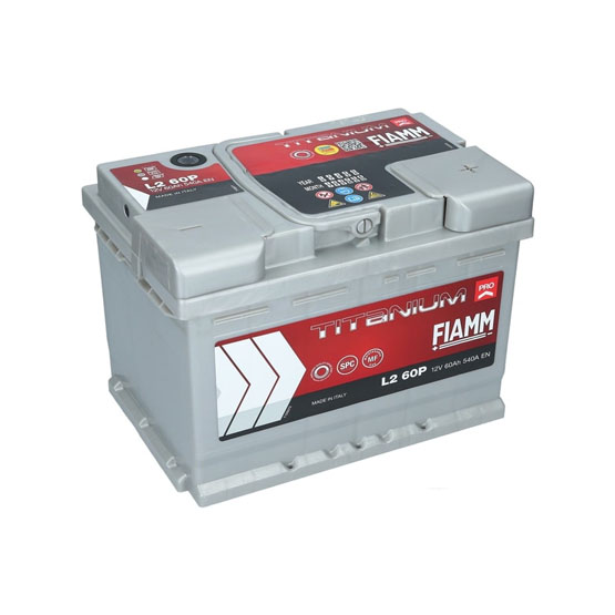 Fiamm Titanium Pro 60 A/h 540 A R+ 242x175x190 мм - 1