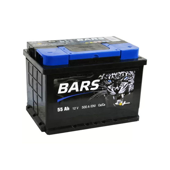 Bars Silver 55 A/h 500 A R+ 242x175x190 мм - 1
