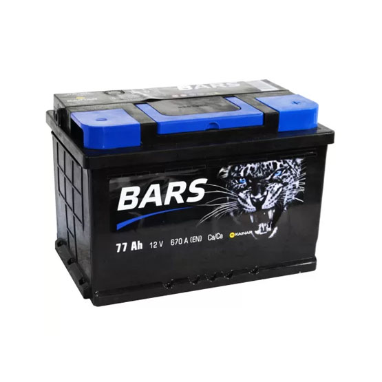 Bars Silver 77 A/h 670 A R+ 278x175x190 мм - 1