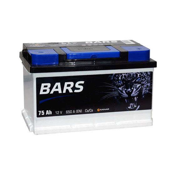 Bars Silver 75 A/h 650 A R+ 278x175x175 мм - 1