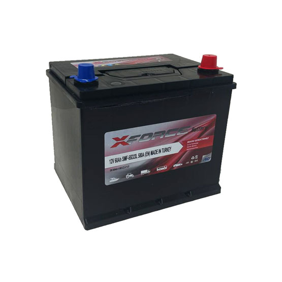 XForce Asia 60 A/h 580 A R+ 230x175x200 мм - 1