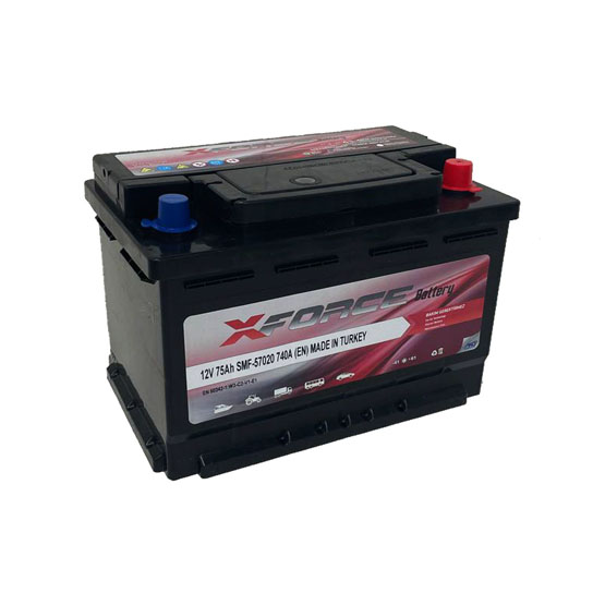 XForce 75 A/h 740 A R+ (Низкий) 278x175x175 мм - 1