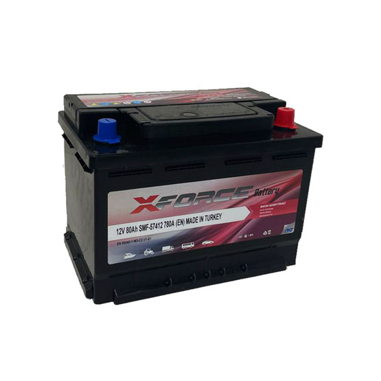 XForce 80 A/h 780 A R+ (Низкий) 278x175x175 мм - 1