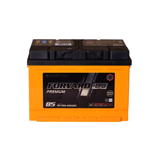 Forvard EFB Premium 85 A/h 820 A R+ 278x175x190 мм - 1