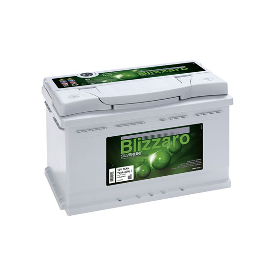 Blizzaro Silverline 75 A/h 700 A R+ 278x175x190 мм - 1