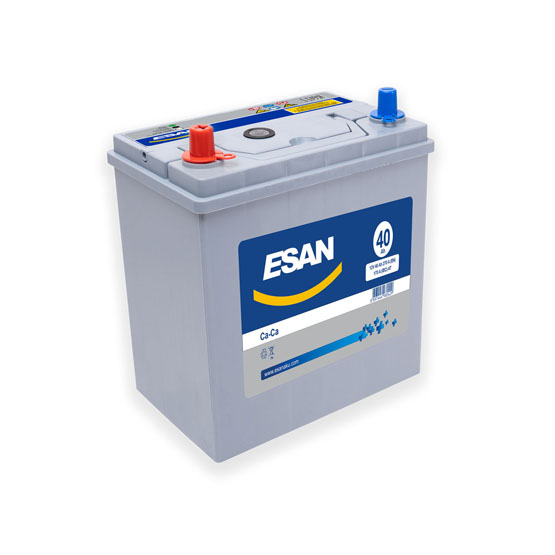 Esan Asia 40 A/h 270 A L+ 187x127x200 мм - 1