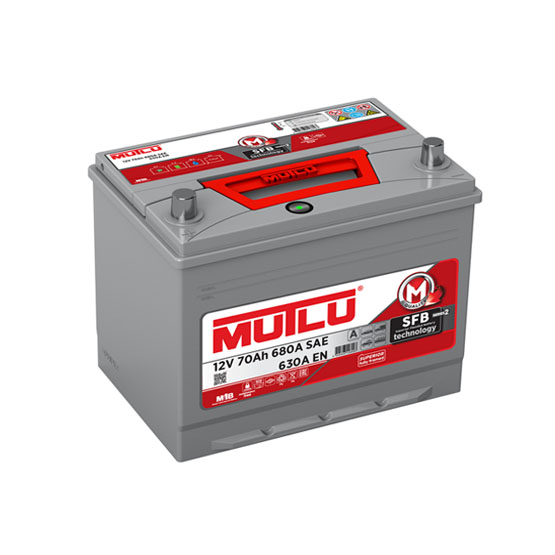 MUTLU JIS 70 А/h 630 А R+ 260x175x200 мм - 1