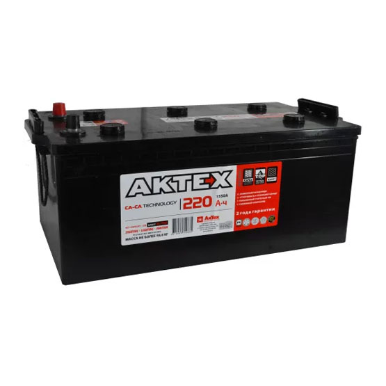 AkTex 6CT-220VL(R) 220 A/h 1550 А R+ 518x274x237 мм - 1
