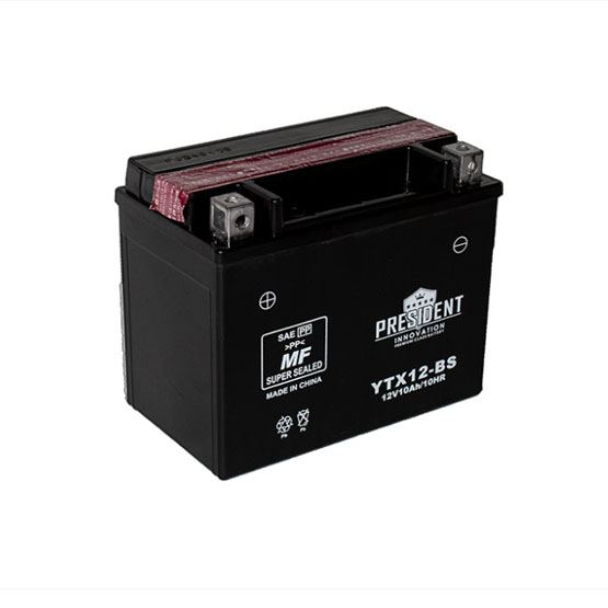 President YTX12-BS 10 A/h 160 А L+ 150x87x130 мм - 1
