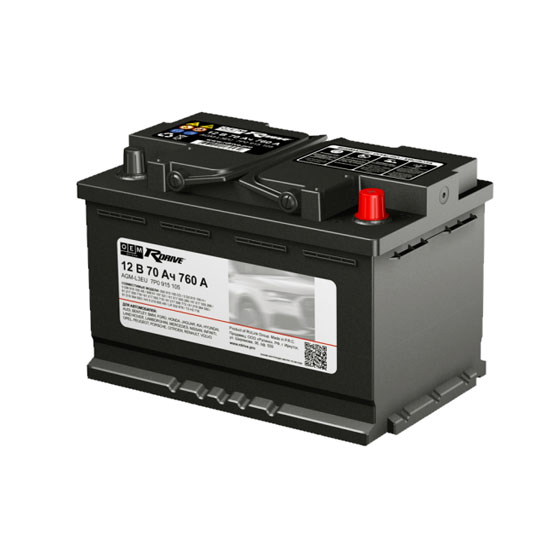 RDrive OEM AGM-L3EU 70 A/h 760 А R+ 278x175x190 мм - 1