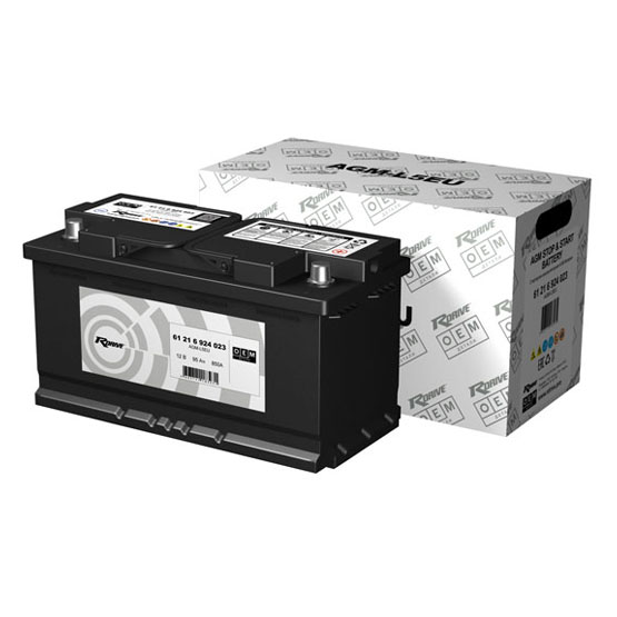 RDrive OEM AGM-L6EU 105 A/h 950 A R+ 393x175x190 мм - 1