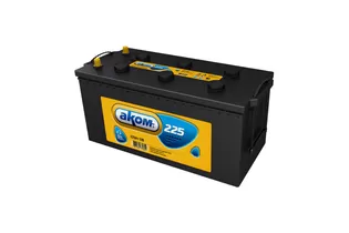 AKOM 6СТ-225 Евро 225 A/h 1350 А L+ 518x274x242 мм - 1