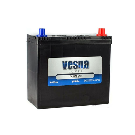 Vesna Power 55 A/h 490 А R+ 238х128х220 мм - 1