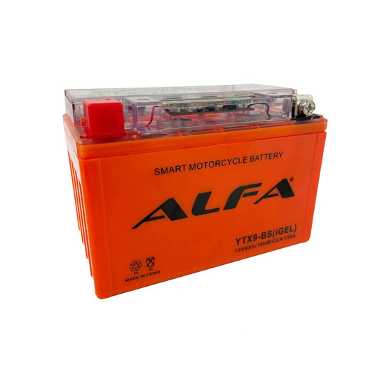 Alfa iGel YTX9-BS 9 A/h 135 A L+ 150x87x107 мм - 1