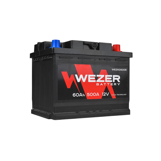 Wezer WEZ60500R 60 A/H 500 A R+ 242x174x190 мм - 1