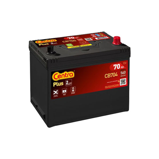 Centra Plus CB704 70 A/h 540 A R+ 260x175x200 мм - 1