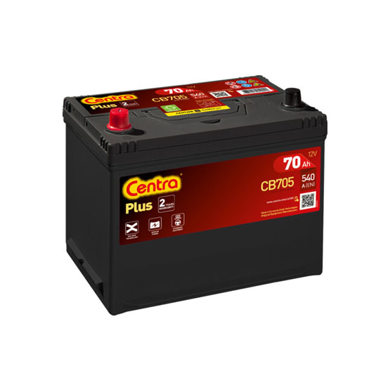 Centra Plus CB705 70 A/h 540 A L+ 260x175x200 мм - 1