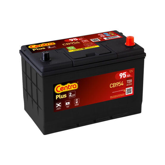 Centra Plus CB954 95 A/h 720 A R+ 310x175x200 мм - 1