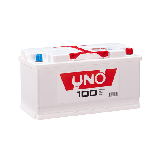 UNO 6СТ-100 NR Euro 100 A/h 810 A R+ 353x175x190 мм - 1